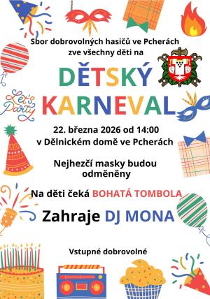 karnevalová oslavy s maskami