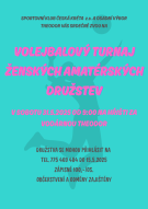 Volejbalový turnaj ženských amatérských družstev 1